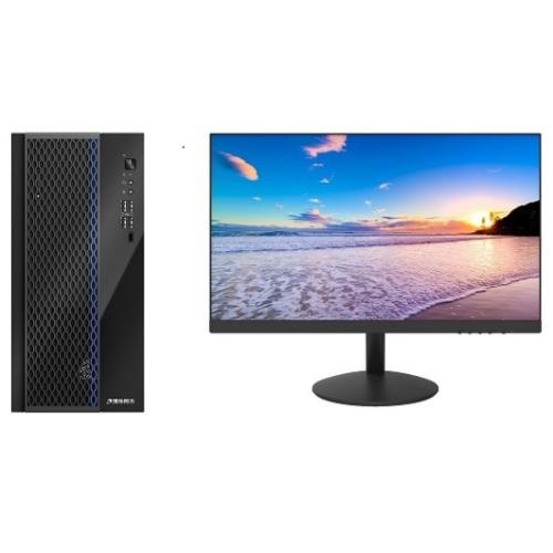 清华同方/THTF 超越E500-54011+TF2266(21.5英寸） 主机+显示器/台式计算机