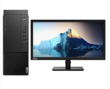 台式计算机 联想/LENOVO 启天M433-A177 +ThinkVision TE22-14（21.45英寸） 主机+显示器